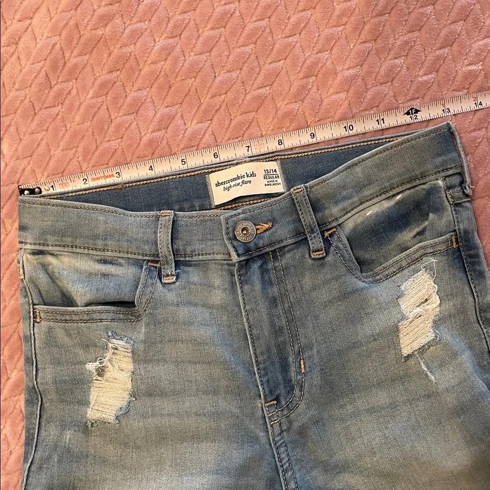 Abercrombie and Fitch girls flare jeans - size 13/14
